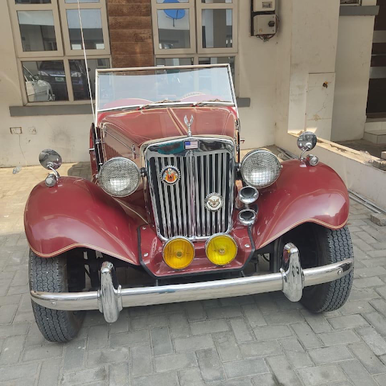 Vintage cars available for rent